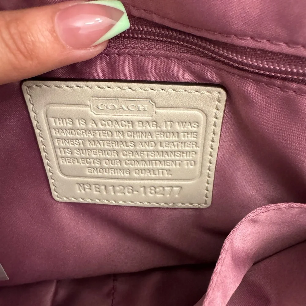 Coach (NWT) off white color
